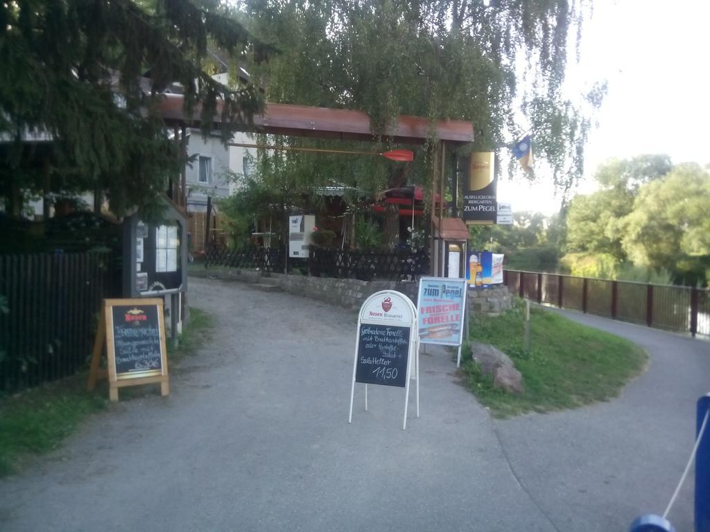 Pension Gasthaus Zum Pegel Naumburg  Eksteriør billede